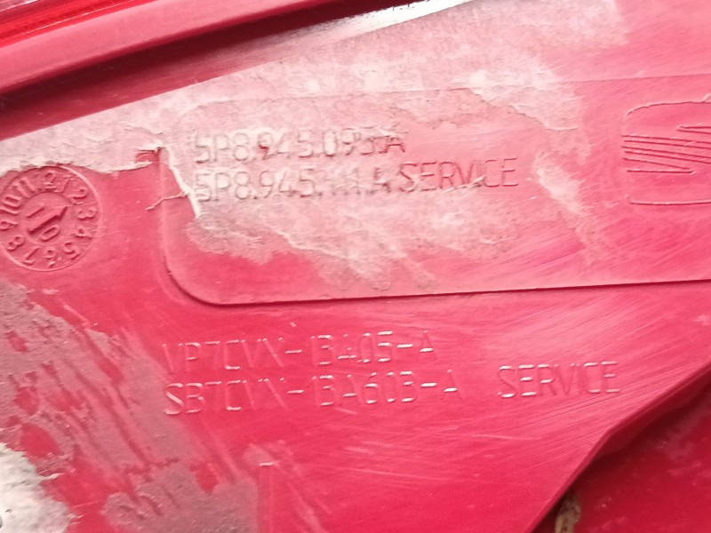 Recambio de piloto trasero izquierdo para seat altea xl (5p5, 5p8) 1.4 tsi referencia OEM IAM 5P8945095A  