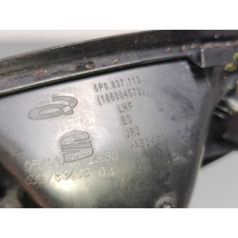 Recambio de maneta interior puerta trasera izquierda para seat altea xl (5p5, 5p8) 1.4 tsi referencia OEM IAM   