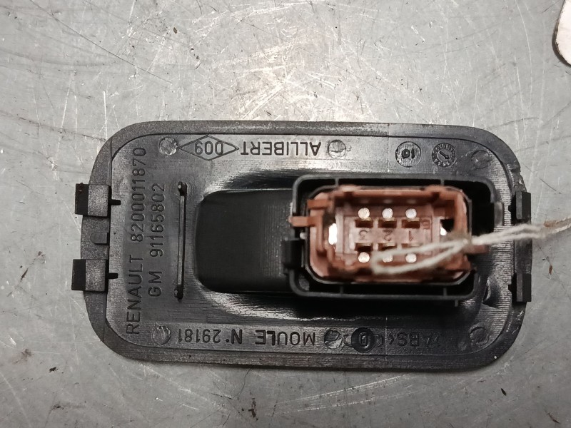 Recambio de mando elevalunas delantero derecho para opel vivaro a furgoneta (x83) 2.0 cdti (f7) referencia OEM IAM   