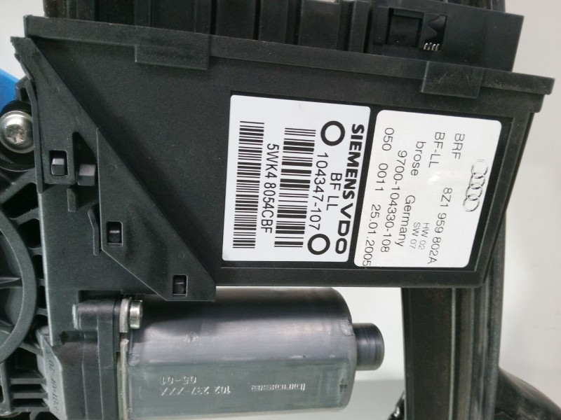 Recambio de elevalunas electrico delantero derecho para audi a2 (8z0) 1.4 tdi referencia OEM IAM   