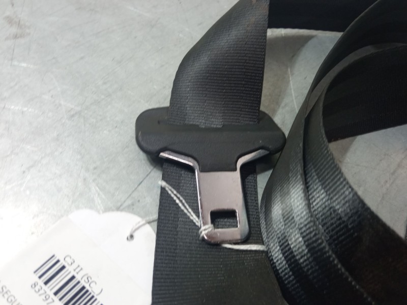 Recambio de cinturon seguridad trasero central para citroën c3 ii (sc_) 1.0 vti 68 referencia OEM IAM   
