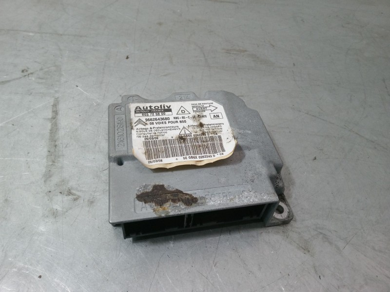 Recambio de centralita airbag para citroën c4 coupé (la_) 1.6 hdi referencia OEM IAM 9662643680 603725800 