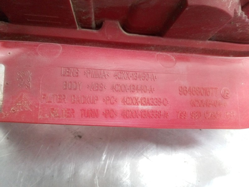 Recambio de piloto trasero derecho para citroën c4 coupé (la_) 1.6 hdi referencia OEM IAM   