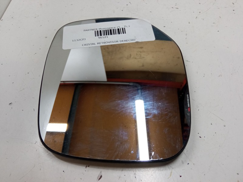 Recambio de cristal retrovisor derecho para peugeot partner monospace (5_, g_) 2.0 hdi referencia OEM IAM   