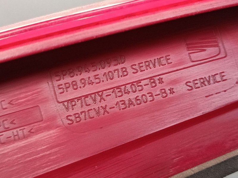 Recambio de piloto trasero porton izquierdo para seat altea xl (5p5, 5p8) 1.4 tsi referencia OEM IAM 5P8945093D  