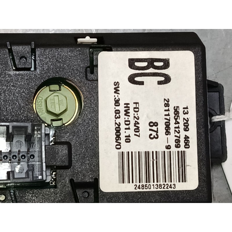 Recambio de pantalla interior reloj para opel corsa d (s07) 1.2 (l08, l68) referencia OEM IAM 13209460  