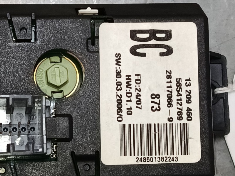 Recambio de pantalla interior reloj para opel corsa d (s07) 1.2 (l08, l68) referencia OEM IAM 13209460  