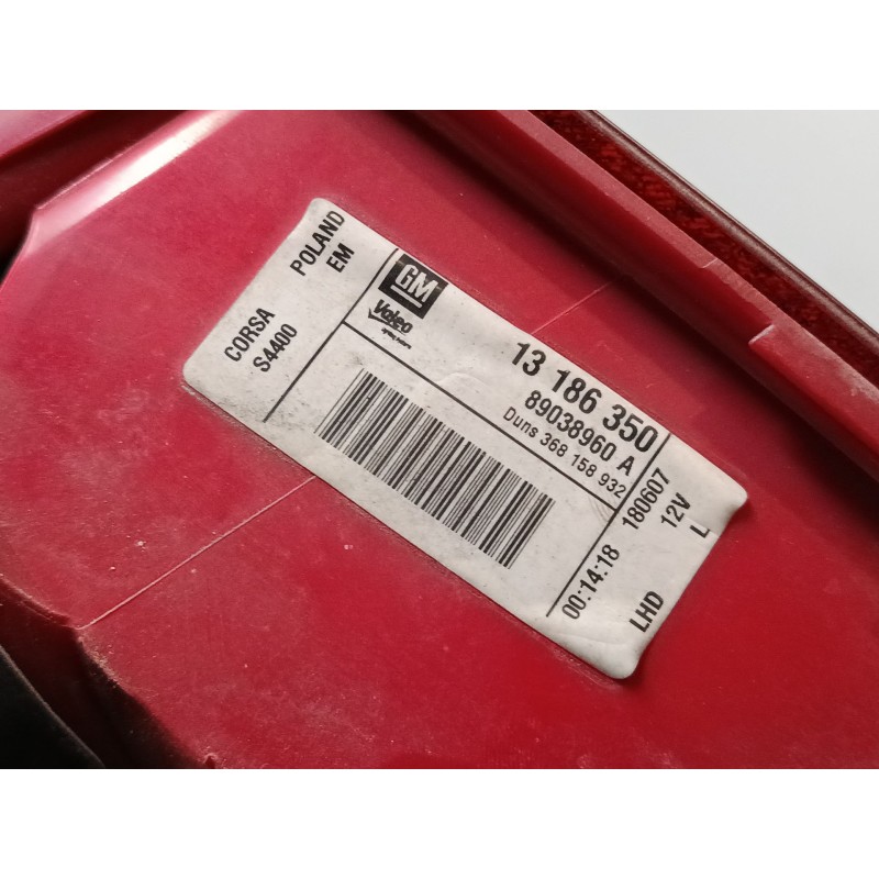 Recambio de piloto trasero izquierdo para opel corsa d (s07) 1.2 (l08, l68) referencia OEM IAM   