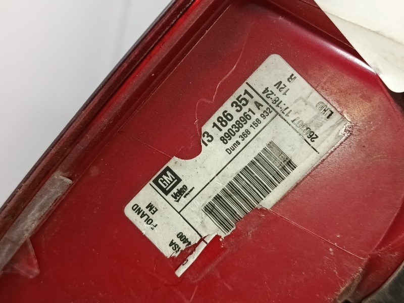 Recambio de piloto trasero derecho para opel corsa d (s07) 1.2 (l08, l68) referencia OEM IAM   