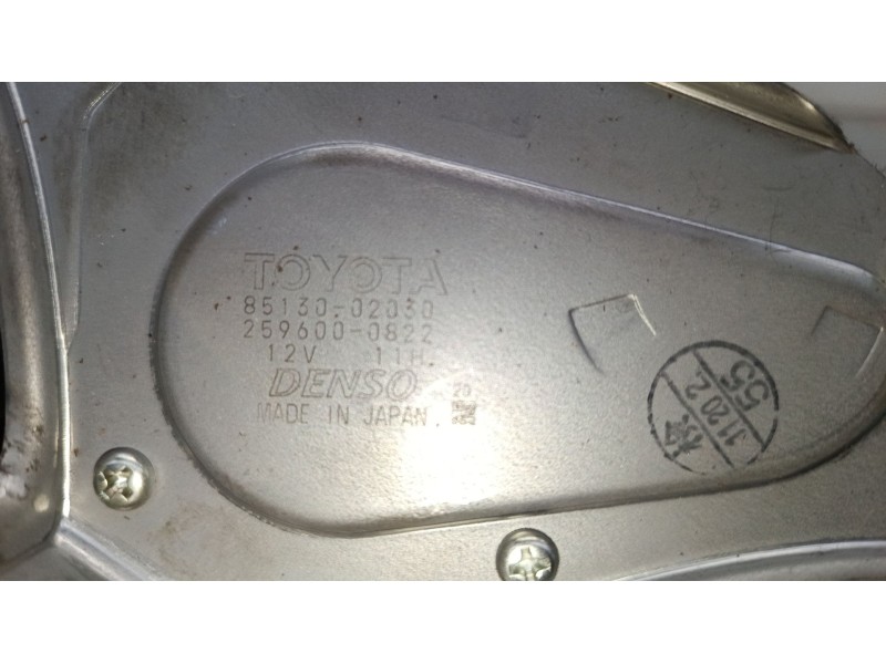 Recambio de motor limpia trasero para toyota auris (_e15_) 2.2 d (ade157_, ade151_) referencia OEM IAM 8513002030  