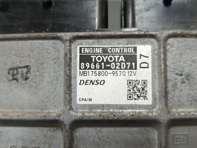 Recambio de centralita motor uce para toyota auris (_e15_) 2.2 d (ade157_, ade151_) referencia OEM IAM 8966102D71 MB1758009570 