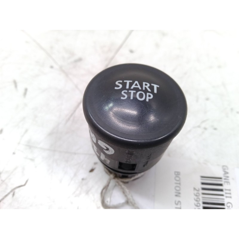 Recambio de boton start/stop para renault megane iii grandtour (kz0/1) 1.5 dci (kz1m, kz1w, kz0r) referencia OEM IAM   