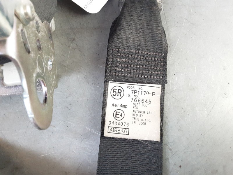 Recambio de cinturon seguridad delantero derecho para citroën c1 (pm_, pn_) 1.0 referencia OEM IAM   