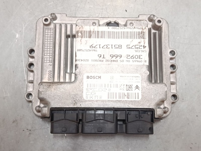 Recambio de centralita motor uce para peugeot 307 break (3e) 1.6 hdi 110 referencia OEM IAM 9664257580  