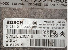 Recambio de centralita motor uce para peugeot 307 break (3e) 1.6 hdi 110 referencia OEM IAM 9664257580   2