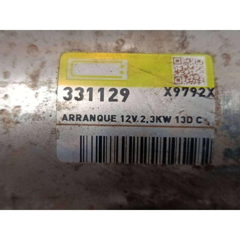 Recambio de motor arranque para ford transit caja/chasis (e_ _) 2.5 di (eme/l/s, ene/l/s) referencia OEM IAM 331129  