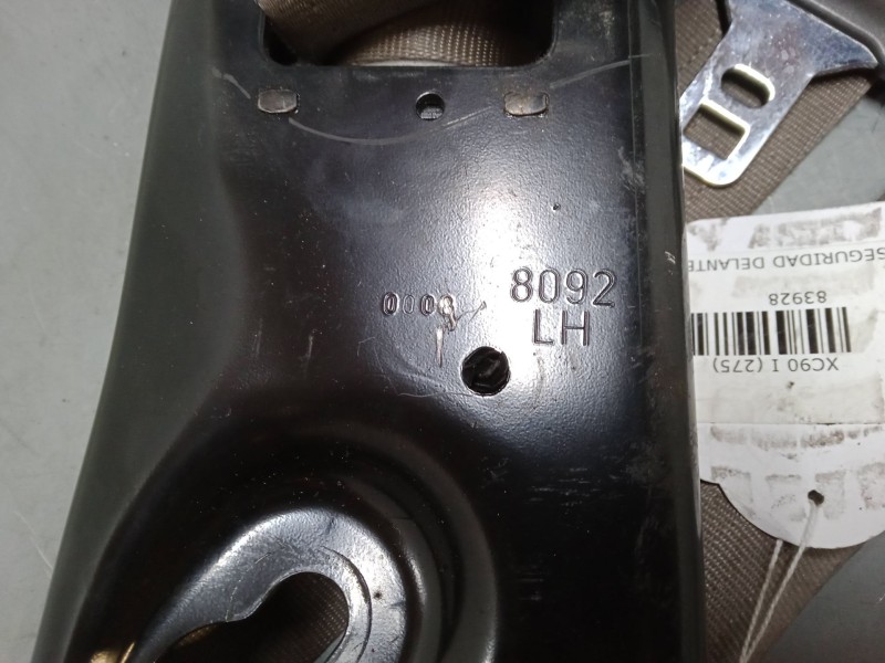 Recambio de cinturon seguridad delantero izquierdo para volvo xc90 i (275) d5 awd referencia OEM IAM   