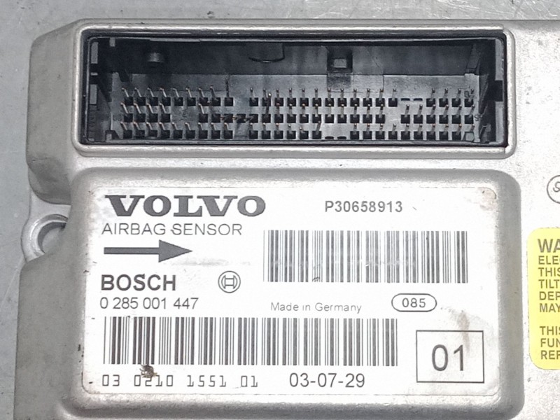 Recambio de centralita airbag para volvo xc90 i (275) d5 awd referencia OEM IAM 0285001447  