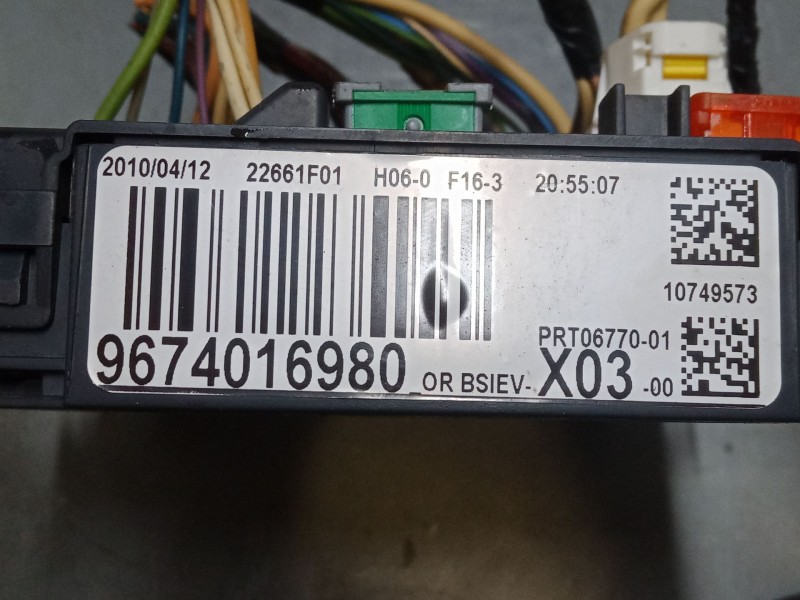 Recambio de bsi para citroën c3 ii (sc_) 1.4 referencia OEM IAM 9674016980  