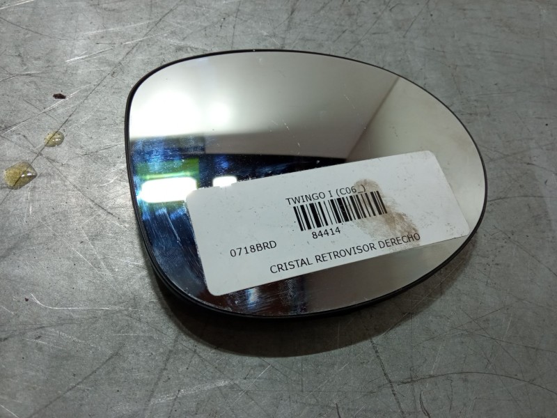 Recambio de cristal retrovisor derecho para renault twingo i (c06_) 1.2 16v (c06c, c06d, c06k) referencia OEM IAM   