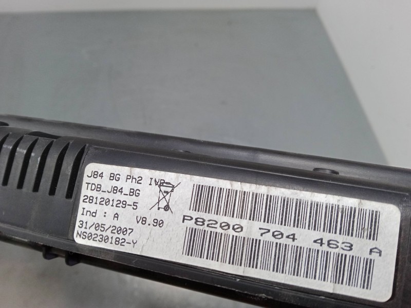 Recambio de cuadro instrumentos para renault scénic ii (jm0/1_) 1.6 16v (jm1r) referencia OEM IAM 8200704463A  