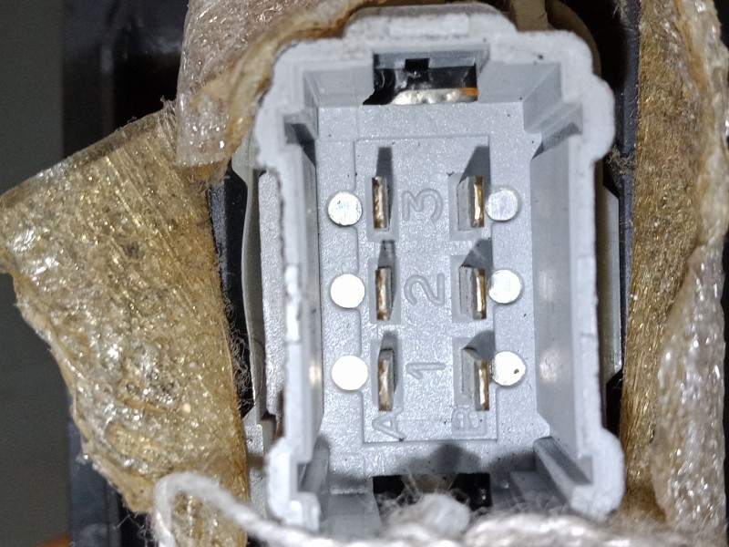 Recambio de mando elevalunas delantero derecho para renault scénic ii (jm0/1_) 1.6 16v (jm1r) referencia OEM IAM   