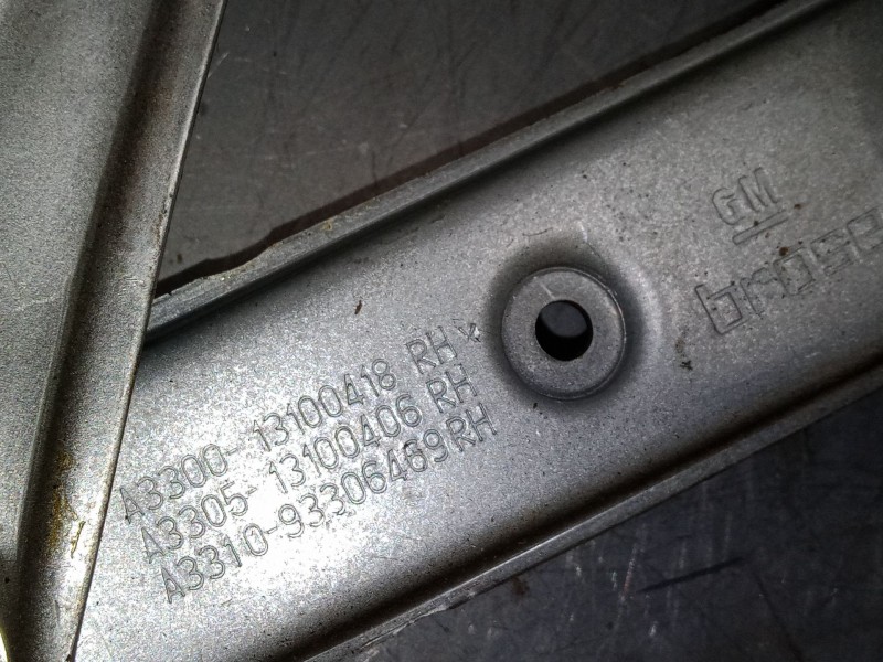 Recambio de elevalunas electrico delantero derecho para opel astra h (a04) 2.0 turbo (l48) referencia OEM IAM   