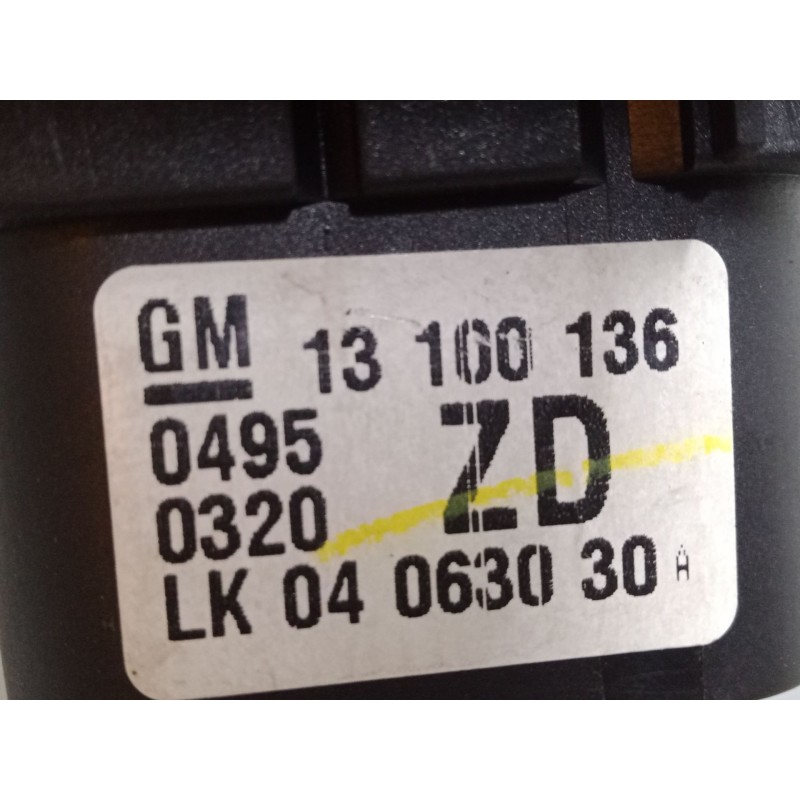 Recambio de conmutador de luces para opel astra h (a04) 2.0 turbo (l48) referencia OEM IAM 13100136  
