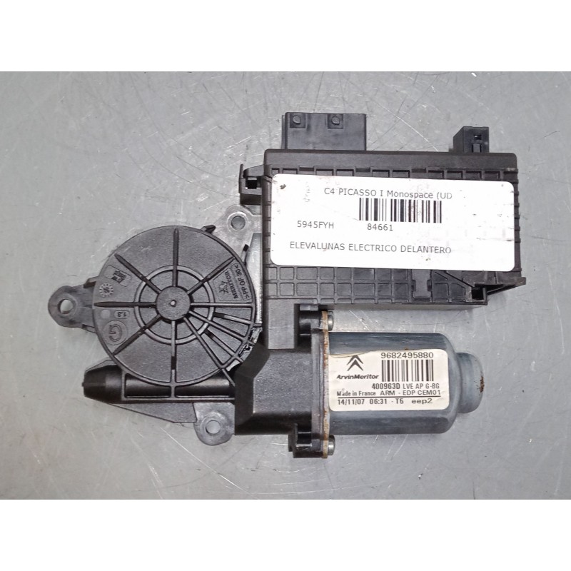Recambio de motor elevaluna delantero izquierdo para citroën c4 picasso i monospace (ud_) 1.6 hdi referencia OEM IAM 9682495880 