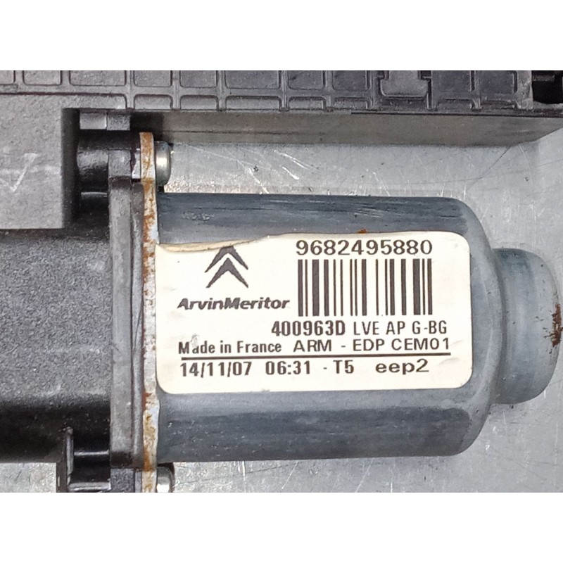 Recambio de motor elevaluna delantero izquierdo para citroën c4 picasso i monospace (ud_) 1.6 hdi referencia OEM IAM 9682495880 