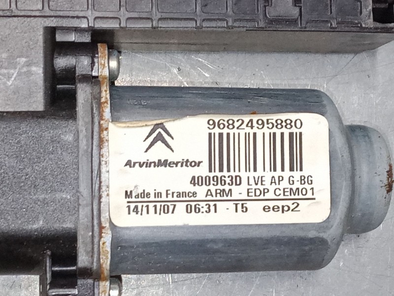 Recambio de motor elevaluna delantero izquierdo para citroën c4 picasso i monospace (ud_) 1.6 hdi referencia OEM IAM 9682495880 