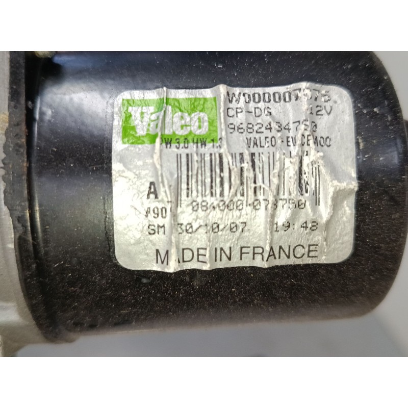 Recambio de motor limpiaparabrisas delantero derecho para citroën c4 picasso i monospace (ud_) 1.6 hdi referencia OEM IAM 968243