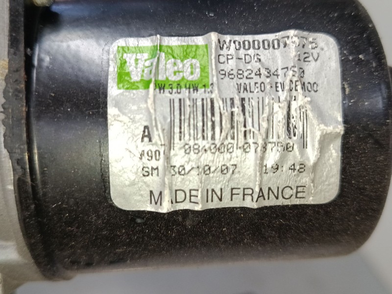 Recambio de motor limpiaparabrisas delantero derecho para citroën c4 picasso i monospace (ud_) 1.6 hdi referencia OEM IAM 968243