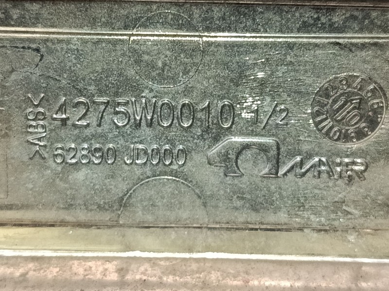 Recambio de anagrama para nissan qashqai i (j10, nj10) 1.6 referencia OEM IAM 4275w0010  