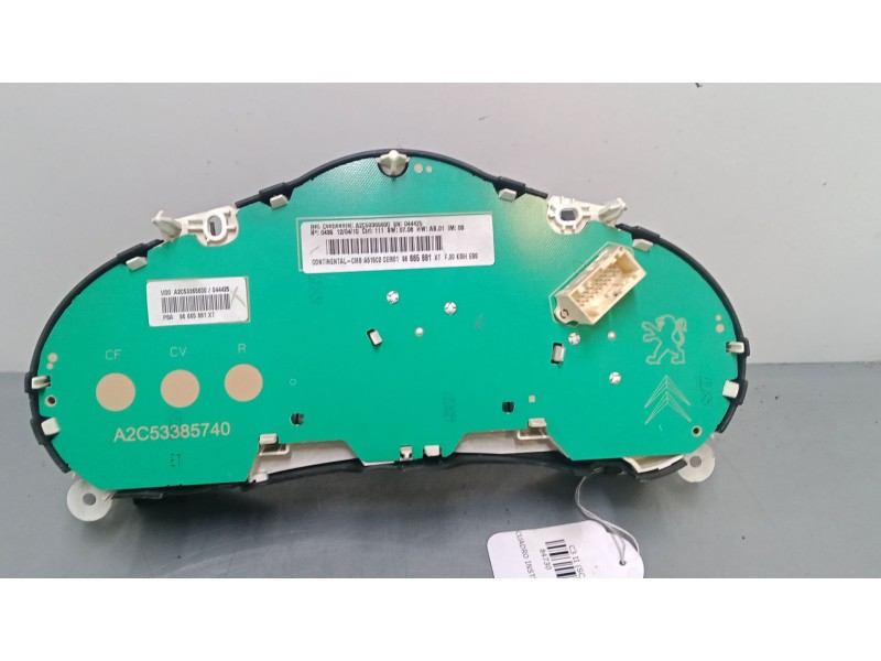 Recambio de cuadro instrumentos para citroën c3 ii (sc_) 1.4 referencia OEM IAM 96665881XT  