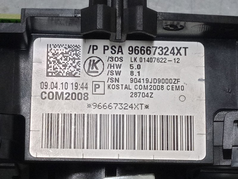 Recambio de mando luces para citroën c3 ii (sc_) 1.4 referencia OEM IAM 96667324XT  