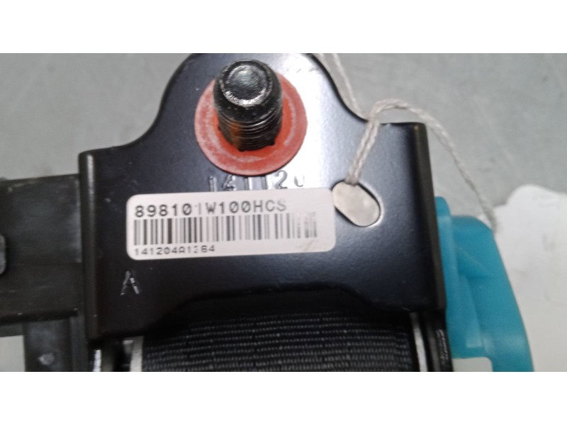 Recambio de cinturon seguridad trasero derecho para kia rio iii (ub) 1.1 crdi referencia OEM IAM 898101W100  