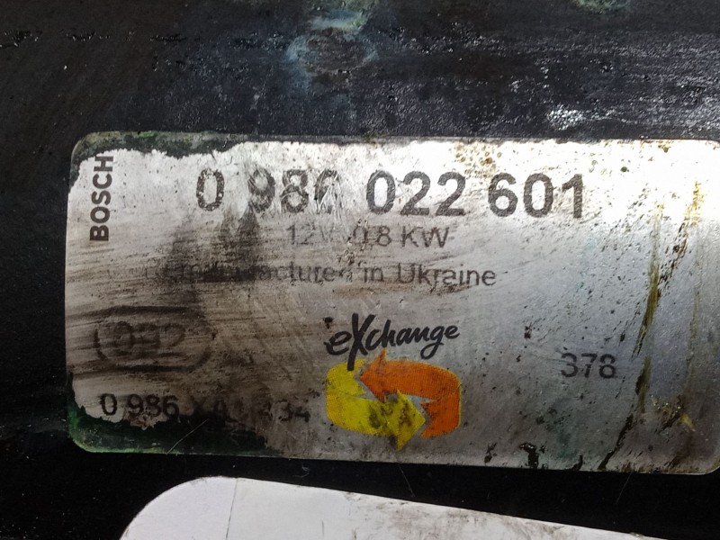 Recambio de motor arranque para hyundai getz (tb) 1.1 referencia OEM IAM 0986022601  