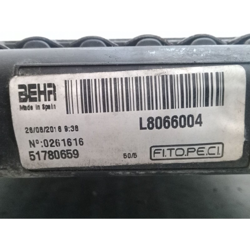 Recambio de radiador agua para citroën nemo furgoneta/monovolumen (aa_) 1.3 bluehdi 80 referencia OEM IAM 51780659  