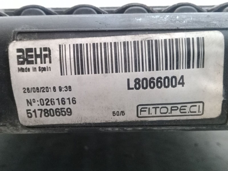 Recambio de radiador agua para citroën nemo furgoneta/monovolumen (aa_) 1.3 bluehdi 80 referencia OEM IAM 51780659  