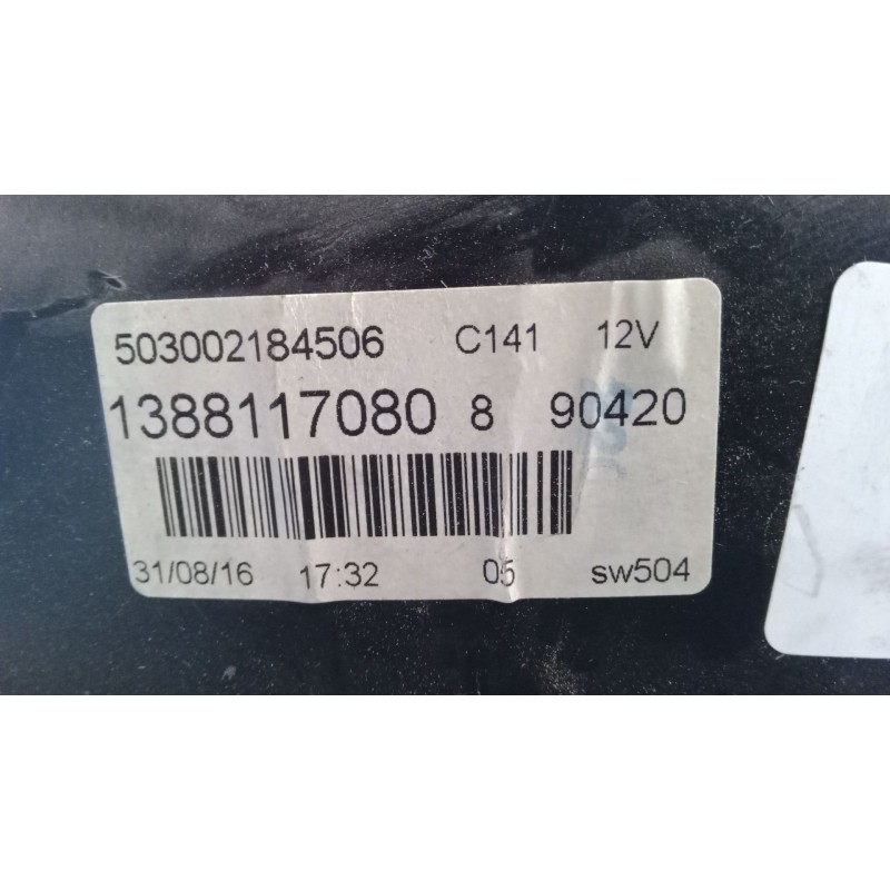 Recambio de cuadro instrumentos para citroën nemo furgoneta/monovolumen (aa_) 1.3 bluehdi 80 referencia OEM IAM 1388117080  