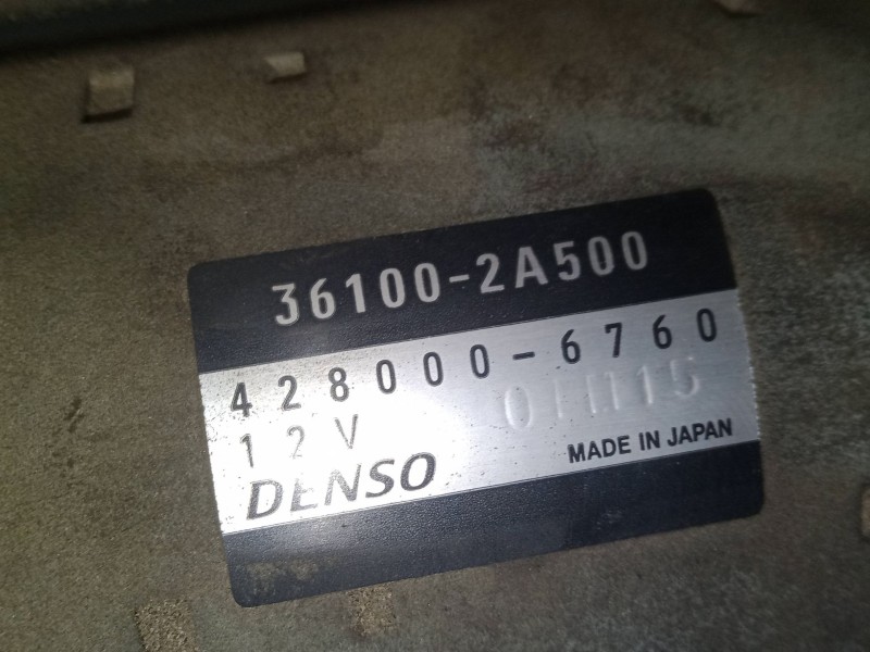 Recambio de motor arranque para kia cee´d hatchback (ed) 1.6 crdi 90 referencia OEM IAM 361002A500 4280006760 