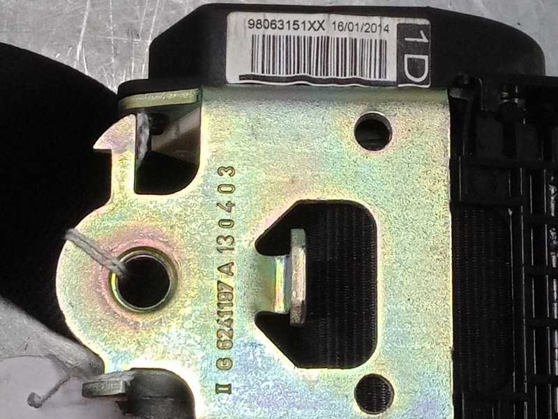 Recambio de cinturon seguridad delantero derecho para peugeot 208 i (ca_, cc_) 1.2 vti 82 referencia OEM IAM   
