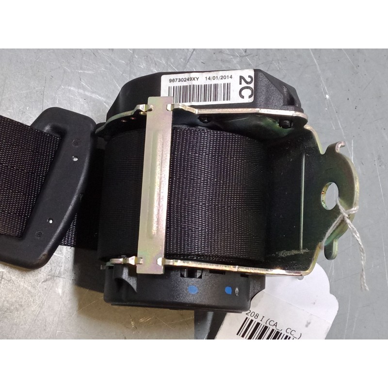 Recambio de cinturon seguridad trasero central para peugeot 208 i (ca_, cc_) 1.2 vti 82 referencia OEM IAM   