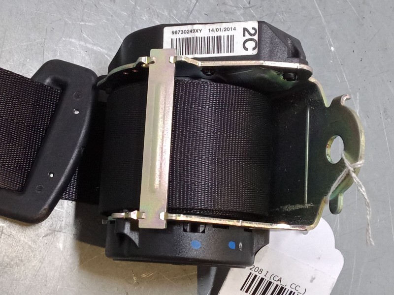 Recambio de cinturon seguridad trasero central para peugeot 208 i (ca_, cc_) 1.2 vti 82 referencia OEM IAM   