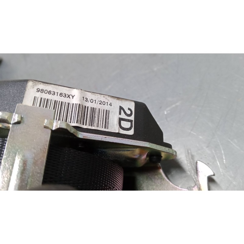 Recambio de cinturon seguridad trasero derecho para peugeot 208 i (ca_, cc_) 1.2 vti 82 referencia OEM IAM   