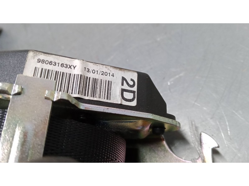 Recambio de cinturon seguridad trasero derecho para peugeot 208 i (ca_, cc_) 1.2 vti 82 referencia OEM IAM   