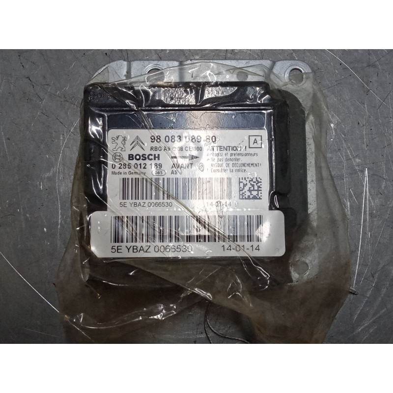 Recambio de centralita airbag para peugeot 208 i (ca_, cc_) 1.2 vti 82 referencia OEM IAM 9808308980 0285012189 