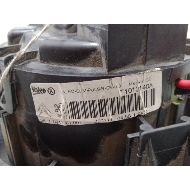 Recambio de motor calefaccion para peugeot 208 i (ca_, cc_) 1.2 vti 82 referencia OEM IAM T1013140A  