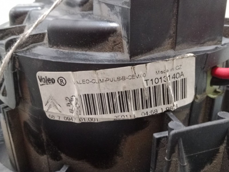 Recambio de motor calefaccion para peugeot 208 i (ca_, cc_) 1.2 vti 82 referencia OEM IAM T1013140A  